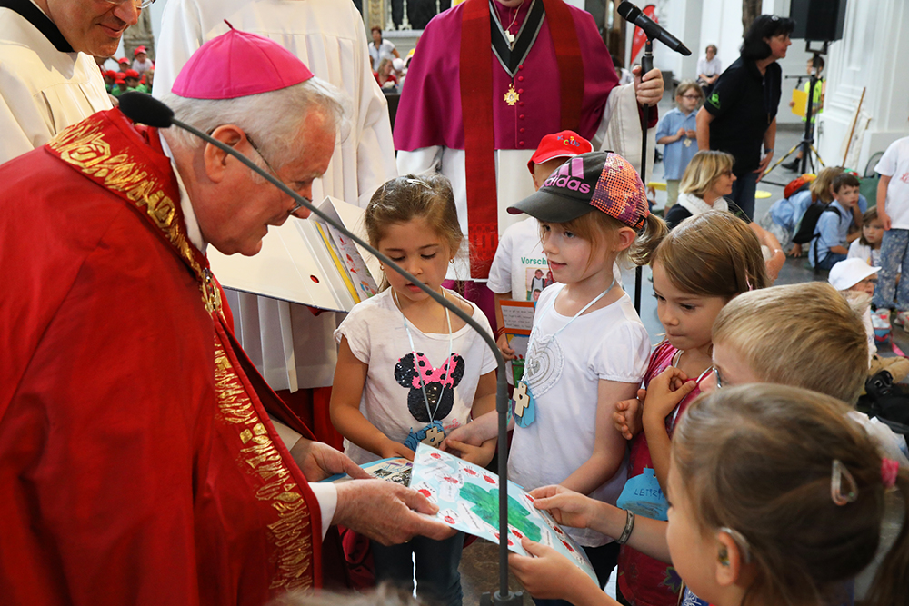 Kiliani 2017 Kommunionkinder 14. Juli